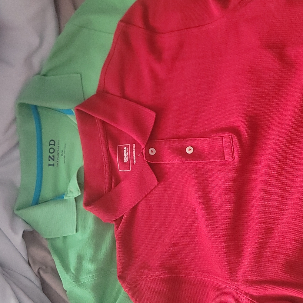 Men's polo style shirt's. 2 for 1